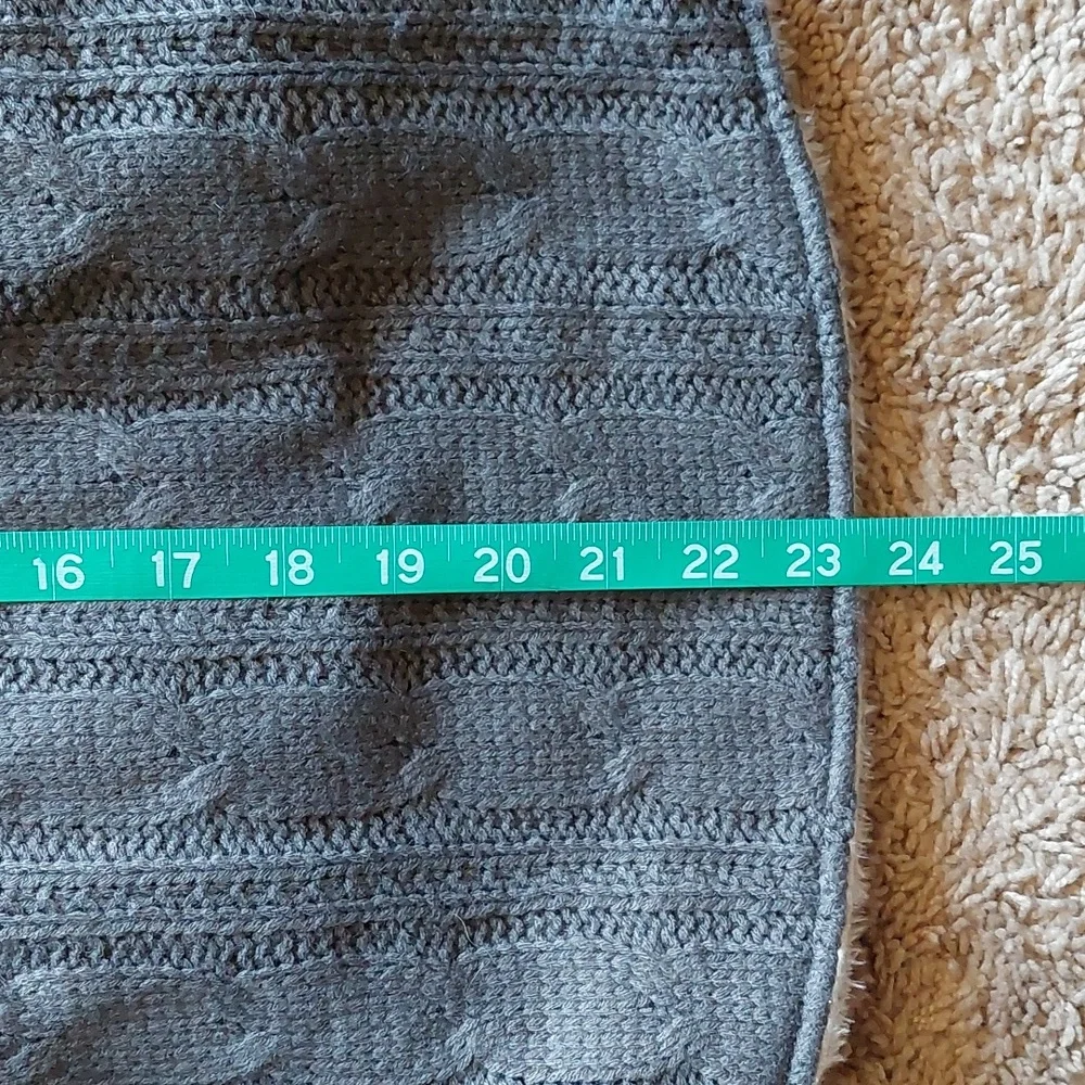 Huggle Hounds Cable Knit Dog Jacket - L - Picture 13 of 13